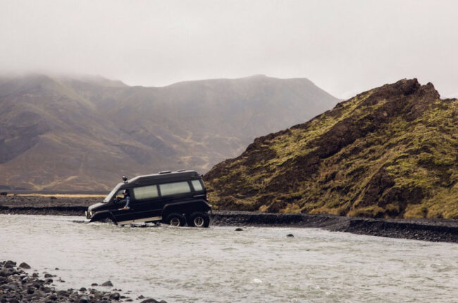 Jeepem do Þórsmörk